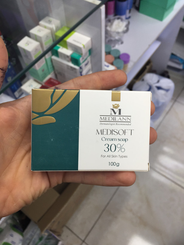 صابون کرمدار مدیلن (MEDILANN MEDISOFT Cream Soap 30%) – 100 گرم