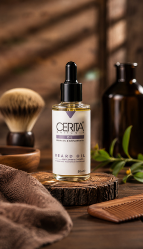 روغن ریش سریتا (Cerita Beard Oil) | حاوی روغن جوجوبا و روغن آفتابگردان