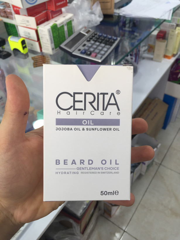 روغن ریش سریتا (Cerita Beard Oil) | حاوی روغن جوجوبا و روغن آفتابگردان
