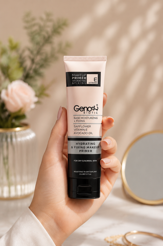 پرایمر صورت ژنو بایوتیک مناسب پوست های خشک و معمولی حجم ۳۰ میلی لیتر